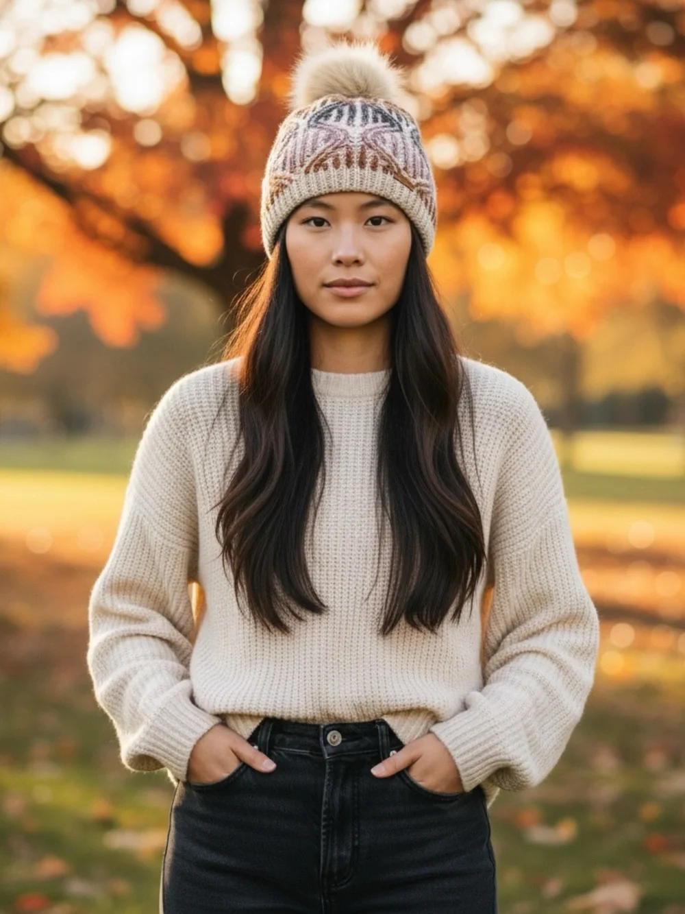 New Sweet Turns Sarah boho Beanie